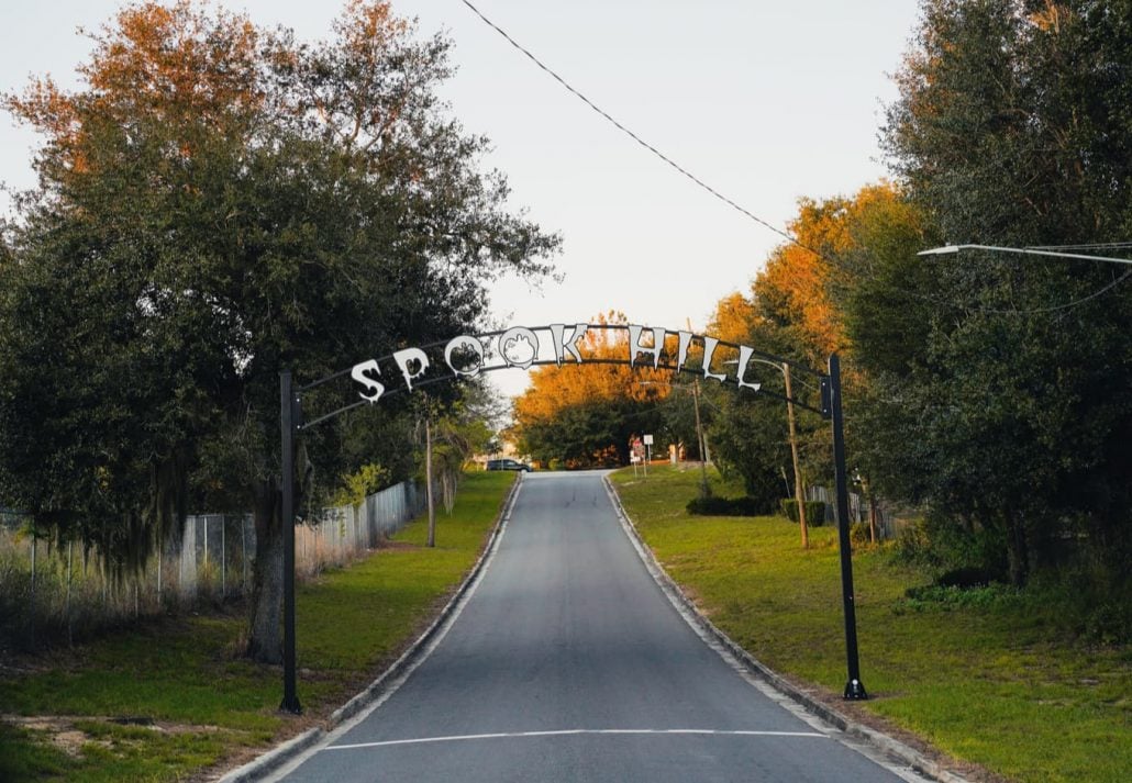 View of Spook Hill Tourist Attraction