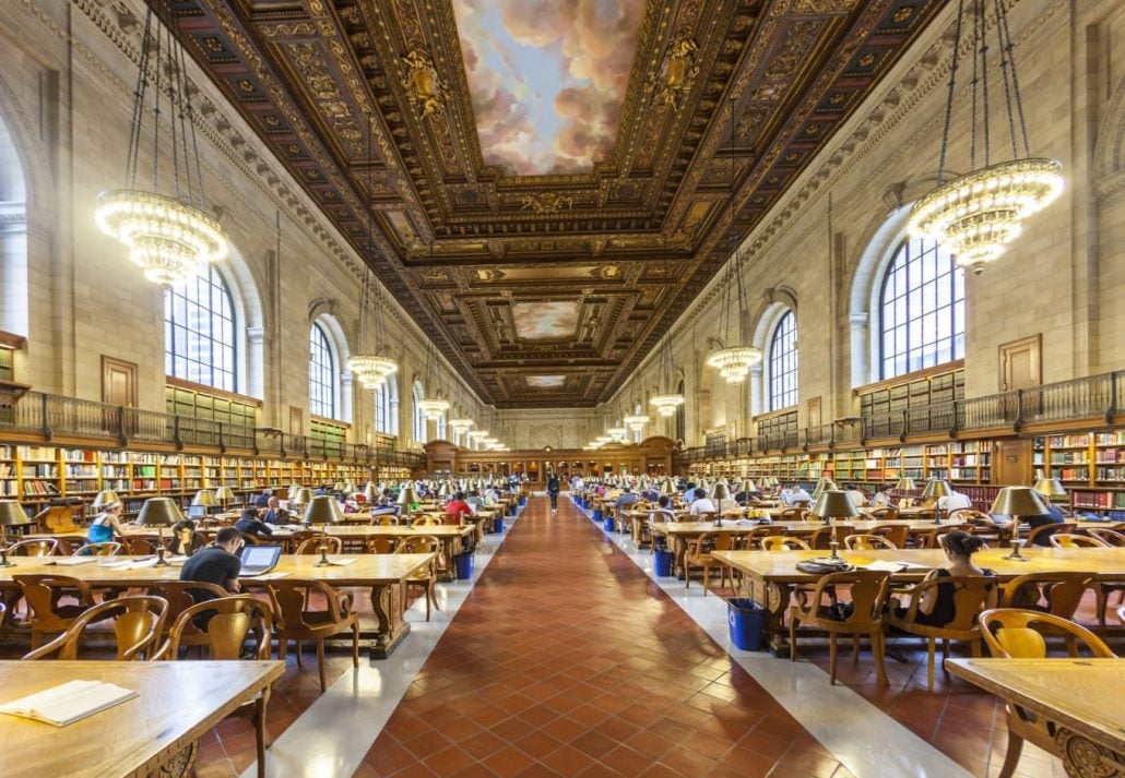 New York Public Library, New York City.