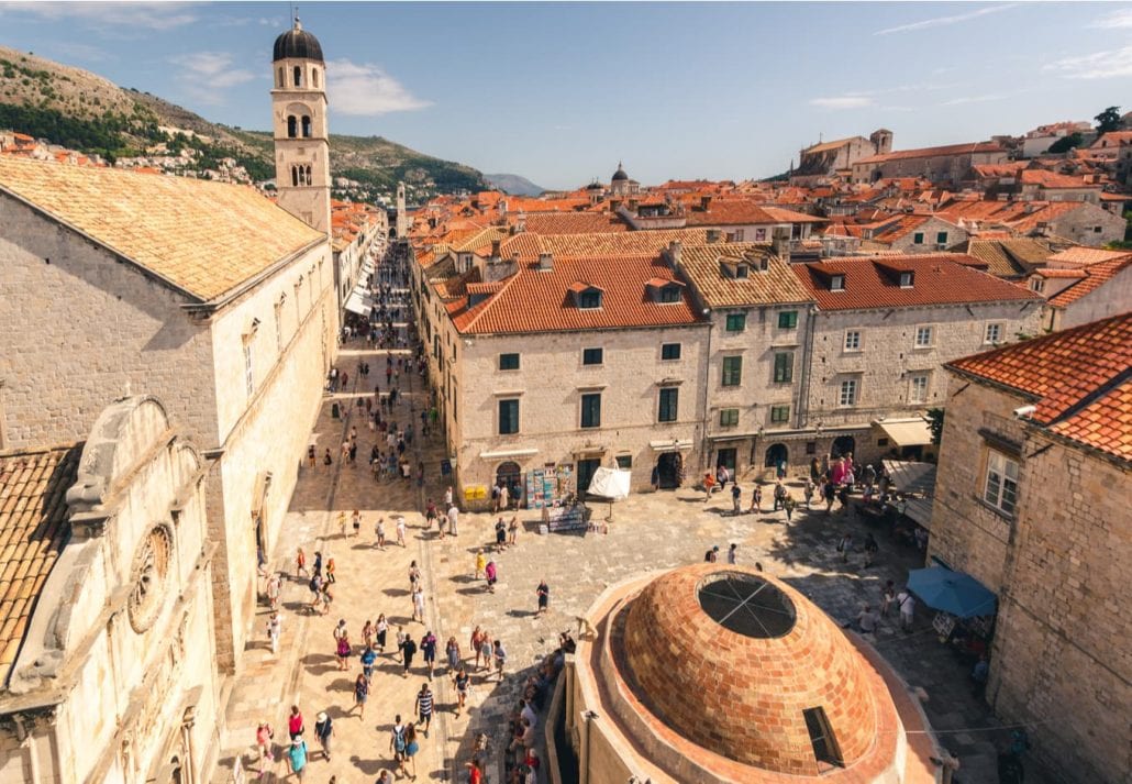 Dubrovnik old town, Croatia.