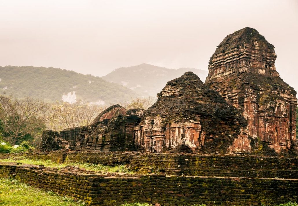 My Son, Ancient Hindu tamples of Cham culture in Vietnam near the cities of Hoi An and Da Nang.