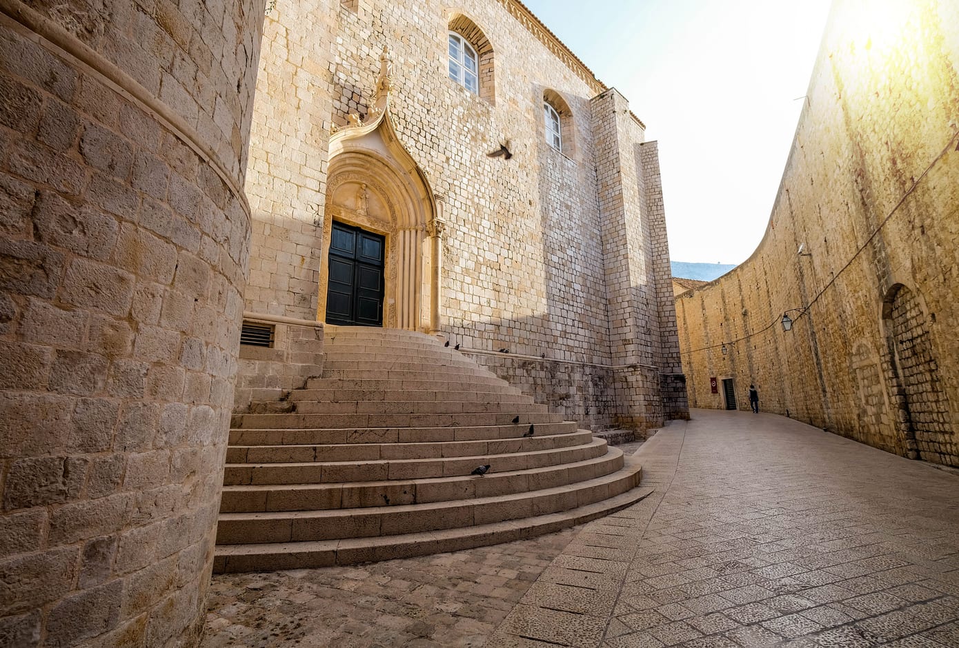 St. Dominic Street in Dubrovnik.