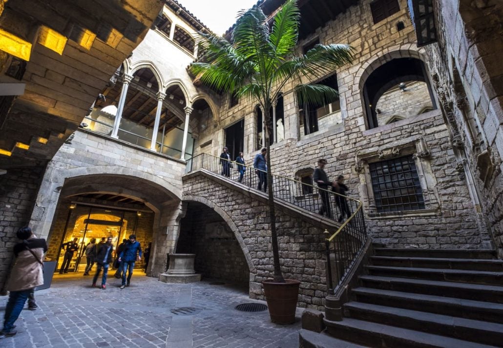 Picasso Museum, in Barcelona, Spain.