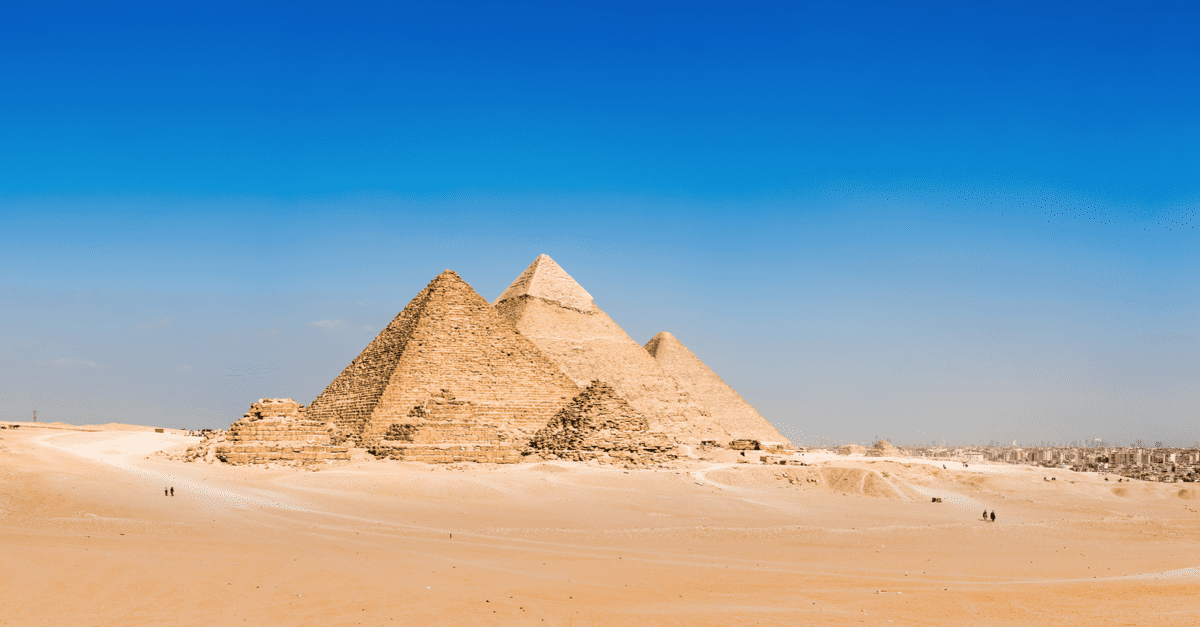 the pyramids in egypt