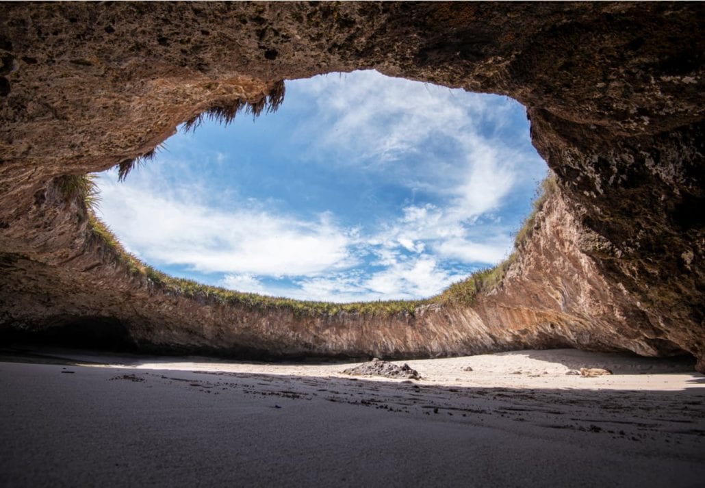 Hidden Beach, Mexico.