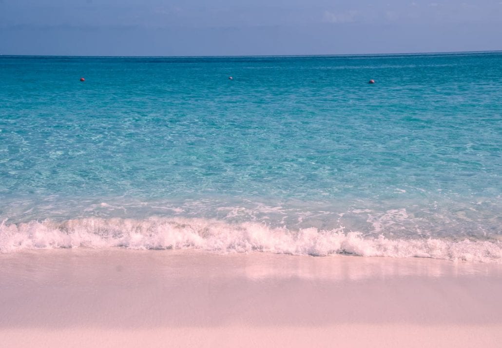 Pink Sand Beach,  Harbour Island, Bahamas. 