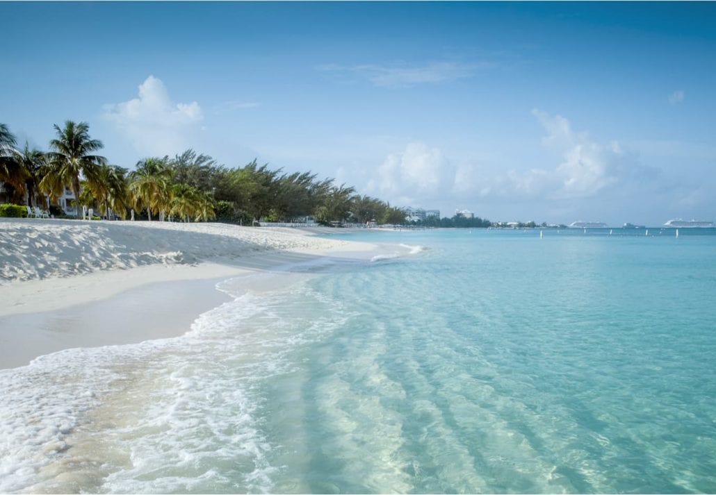 Seven Mile Beach, Cayman Islands.