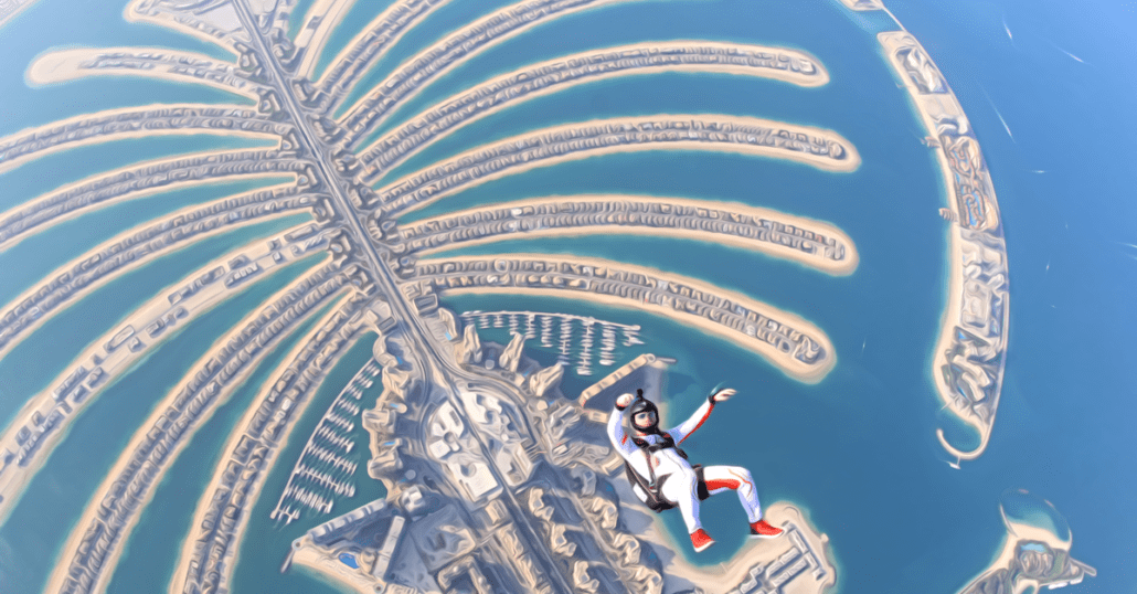 Dubai Palm Island View