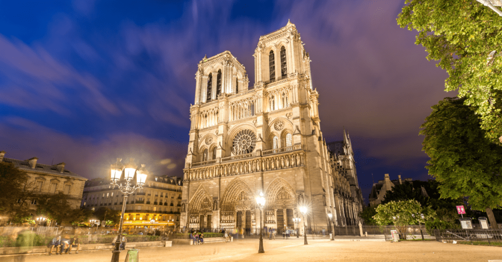 notre dame french sacred attractions