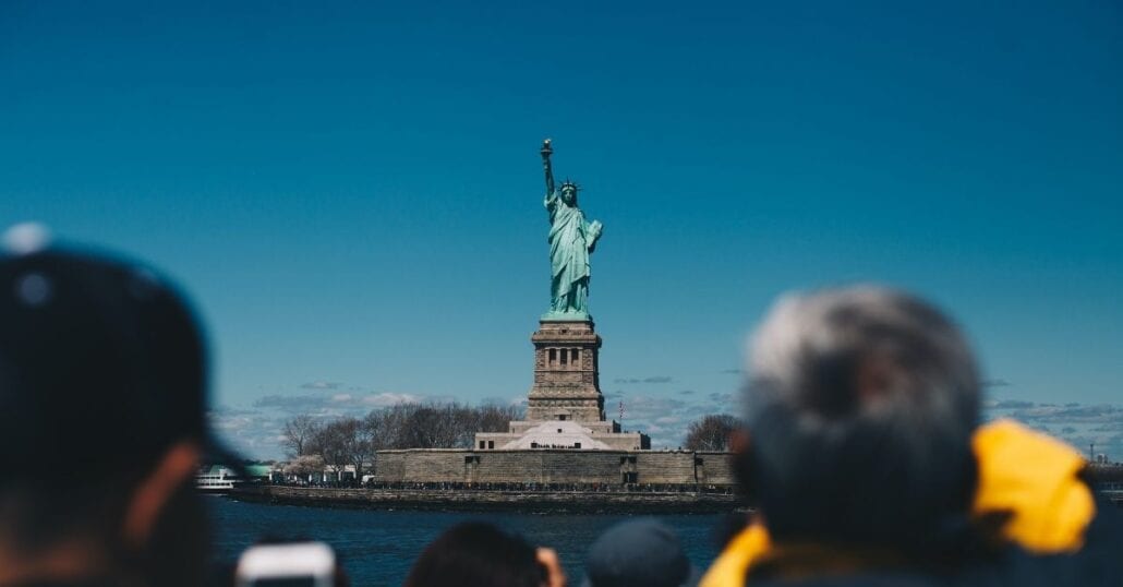 visit statue of liberty in NYC this week