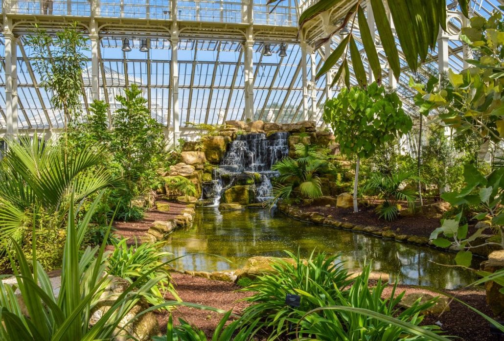 Kew Gardens, Temperate House, the largest Victorian glasshouse in the world
