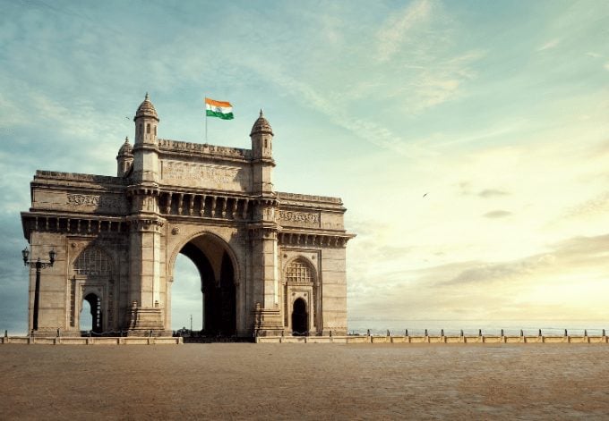 Gateway of India monument in Mumbai, India.
