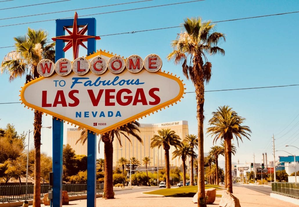 Las Vegas Sign In Nevada, USA.