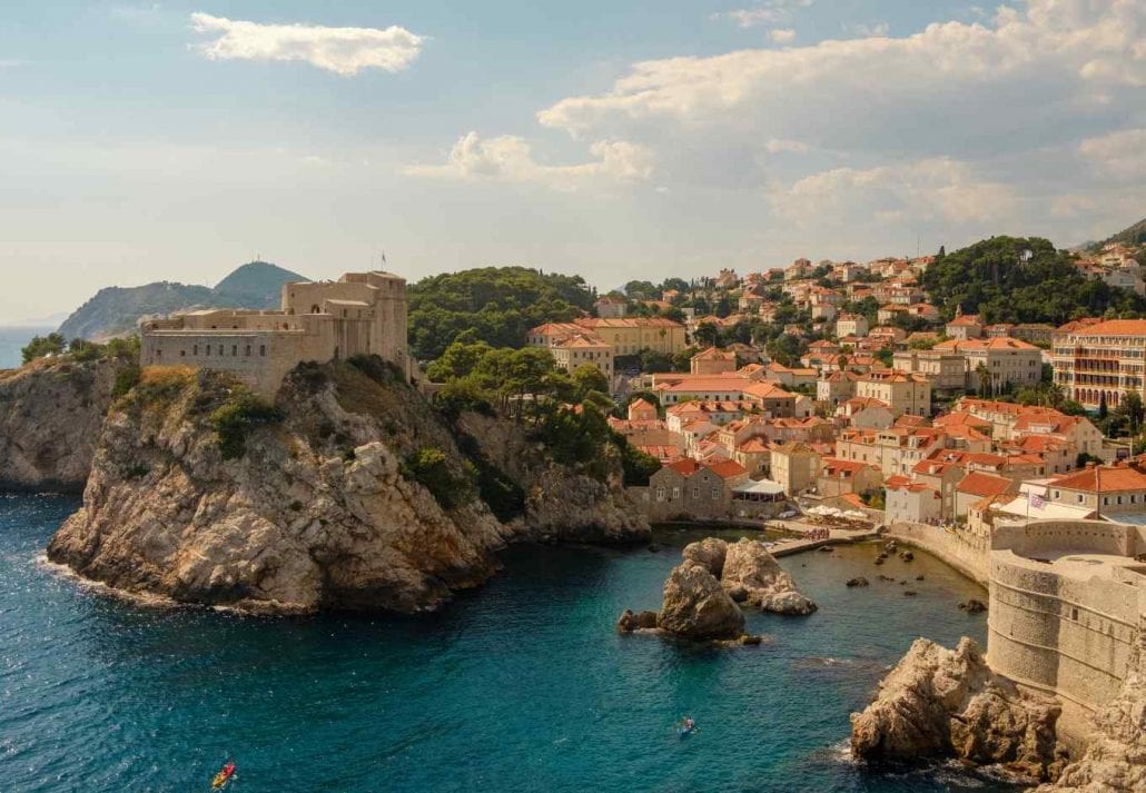 Dubrovnik Old Town, in Croatia, Europe.