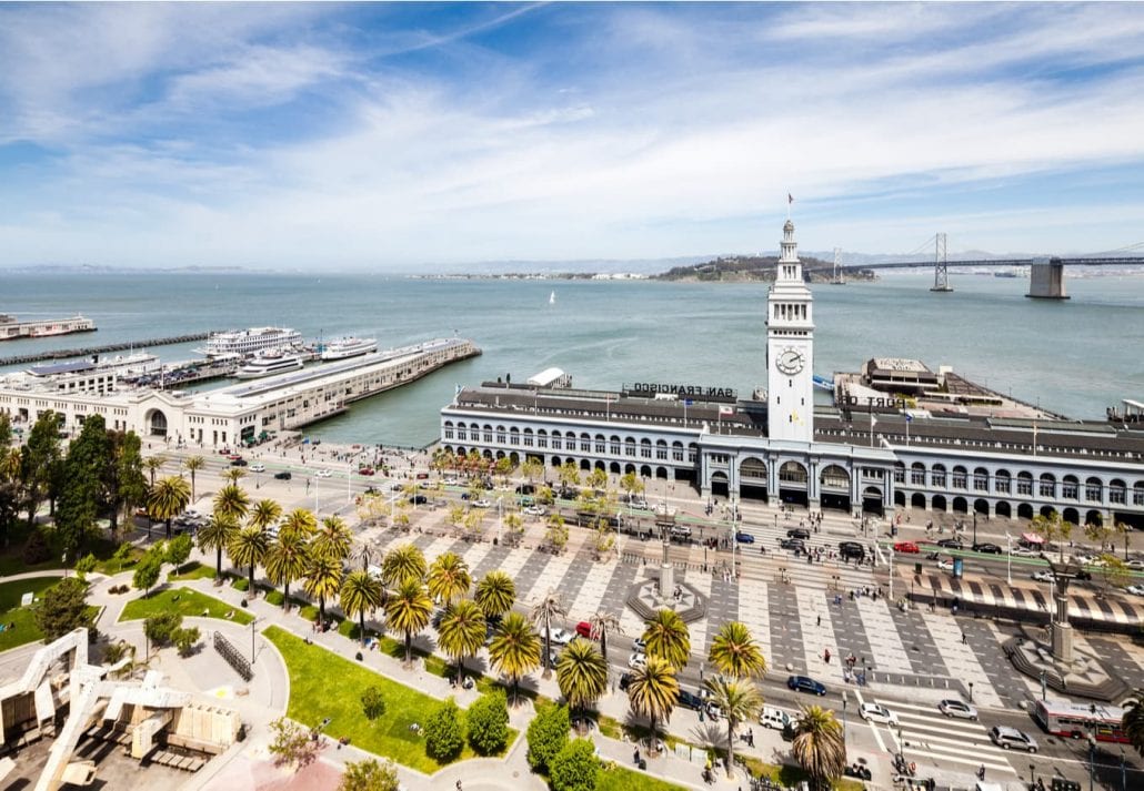 Ferry Building in San Francisco.