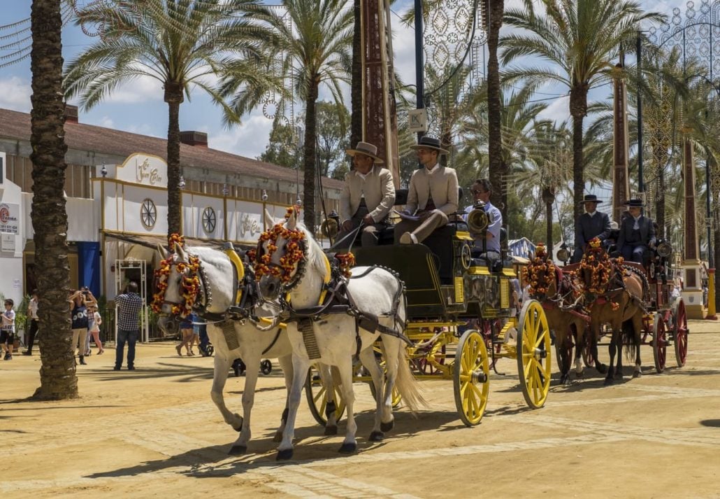 Feria del Caballo in Jerez, Spain.