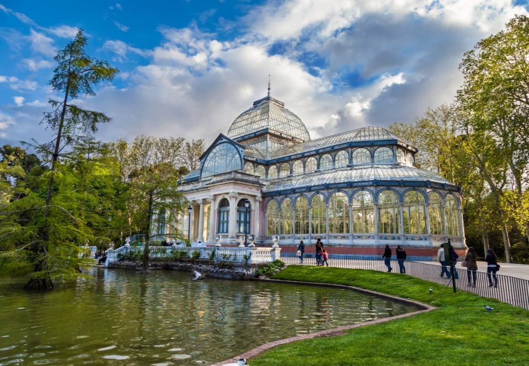 The Buen Retiro Park and the Crystal Palace