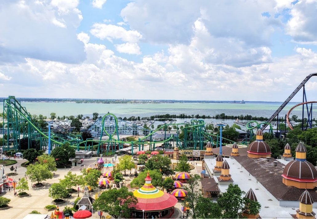Cedar Point Amusement Park, in Ohio.