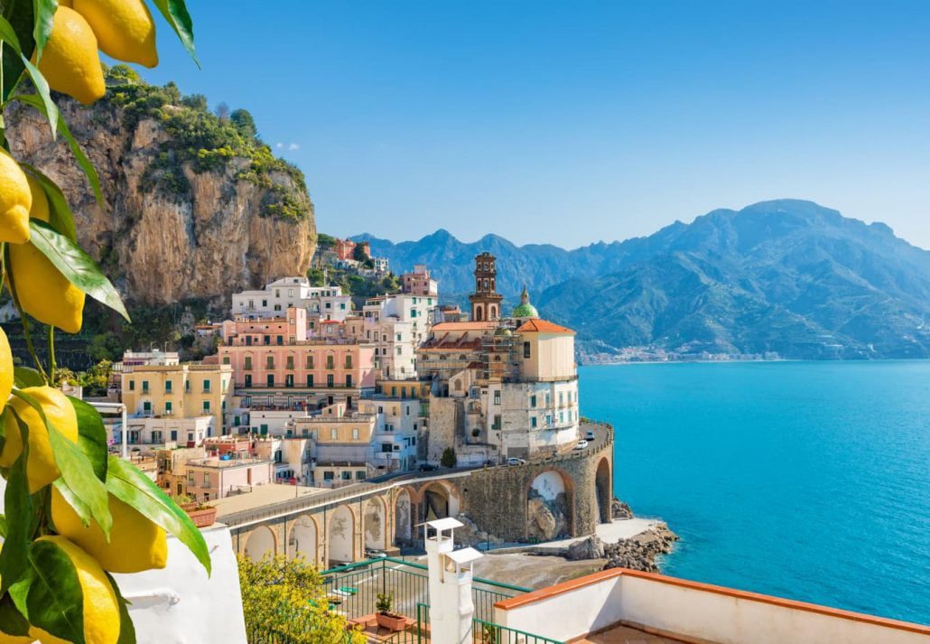 Amalfi Coast, in Italy.