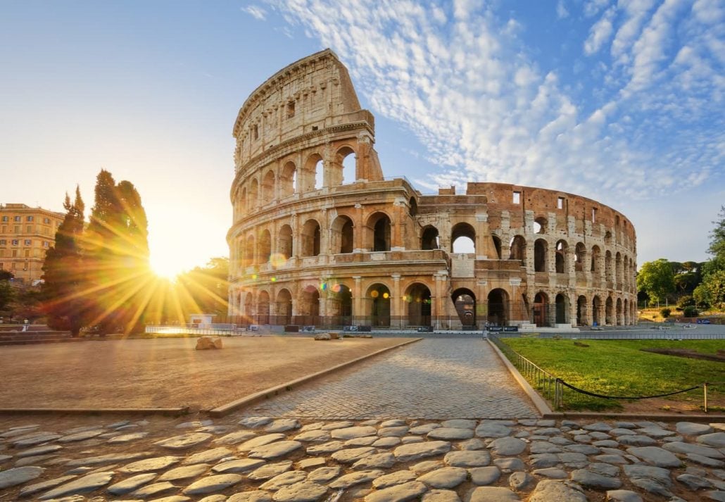 The Colosseum, Rome, Italy.
