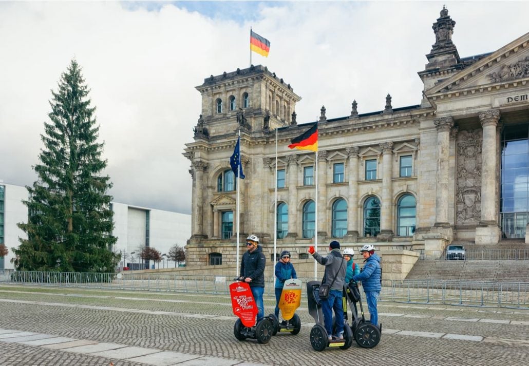 Segway Tour in Berlin, Germany.