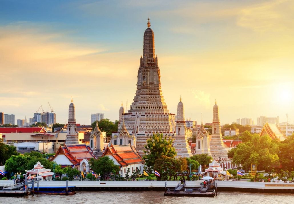 Wat Warun temple in Bangkok, Thailand.