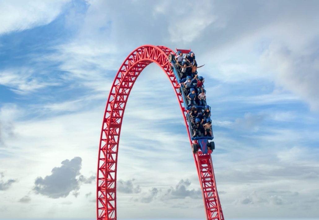 ViaSea red rollercoaster