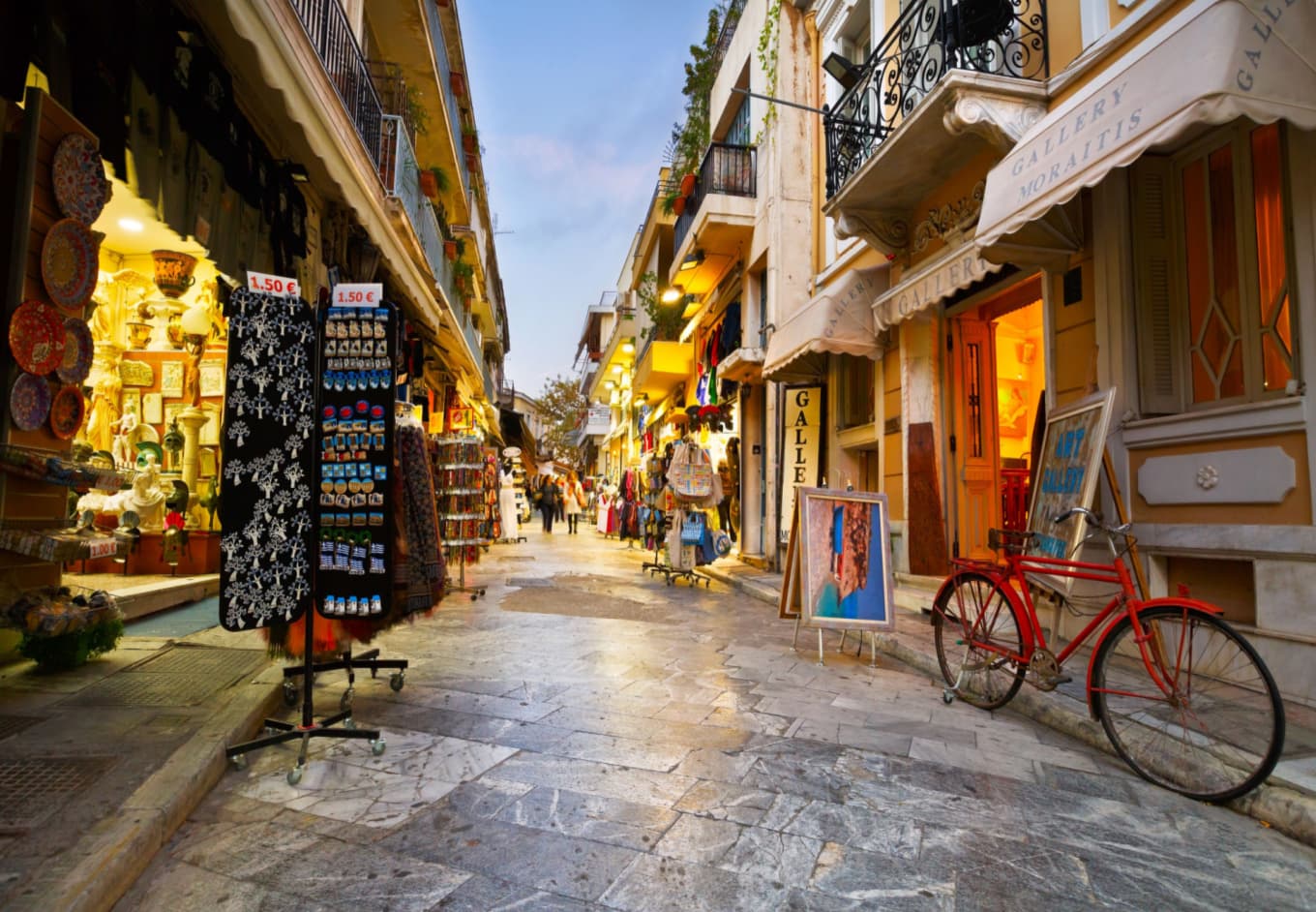 shopping tourism greece