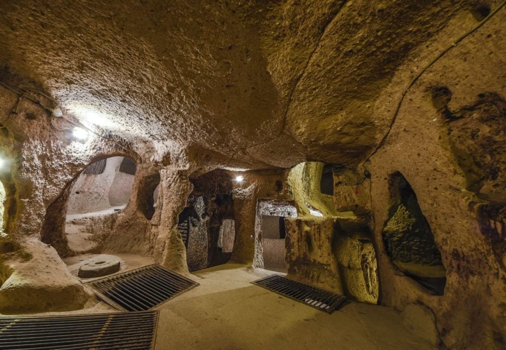 Ancient underground city in Turkey