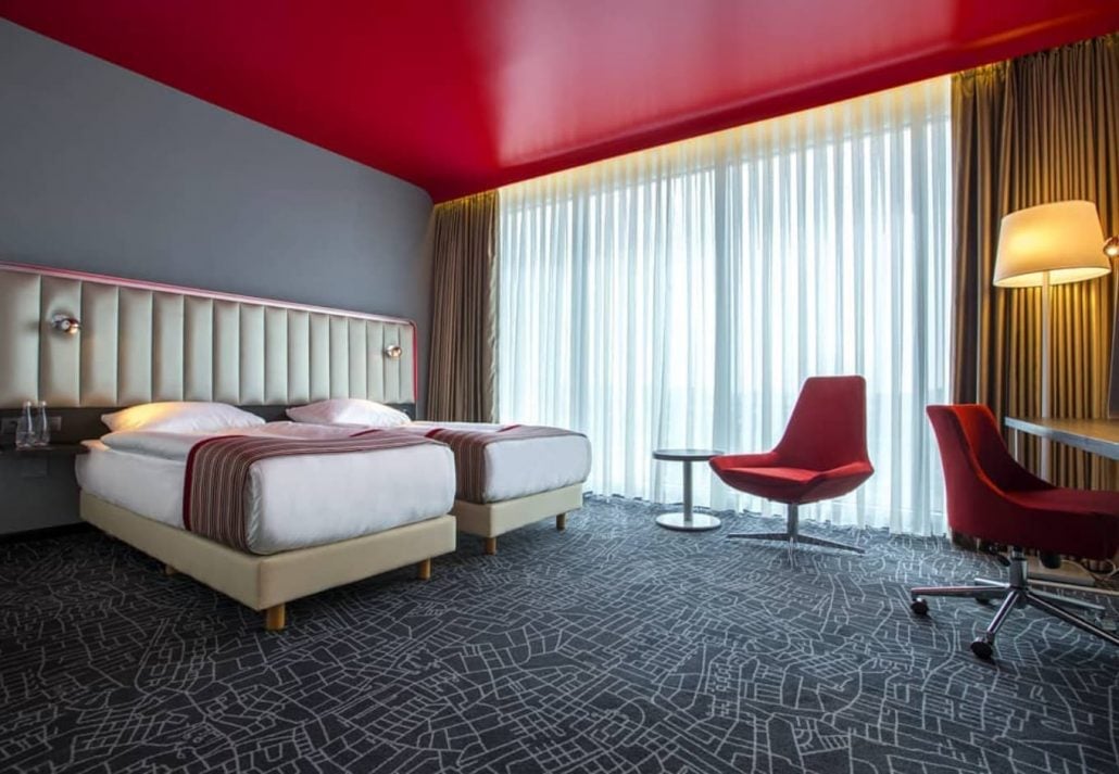 a suite at Park INN Hotel, Istanbul which is one of the best hotels near the airport in Istanbul