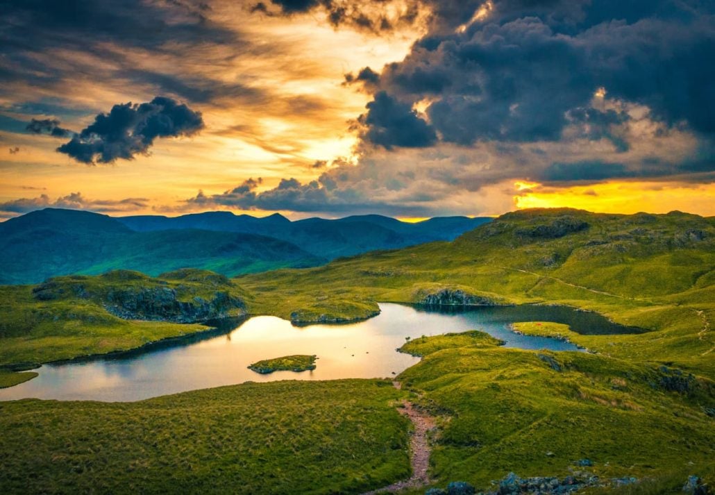 Lake District National Park, in England.