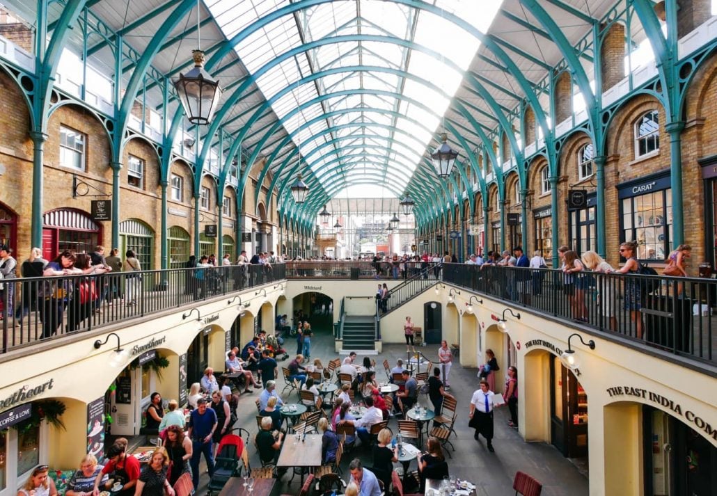 Covent Garden Market, in London, England.