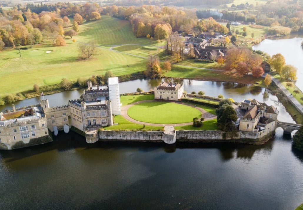 Leeds Castle, in England.