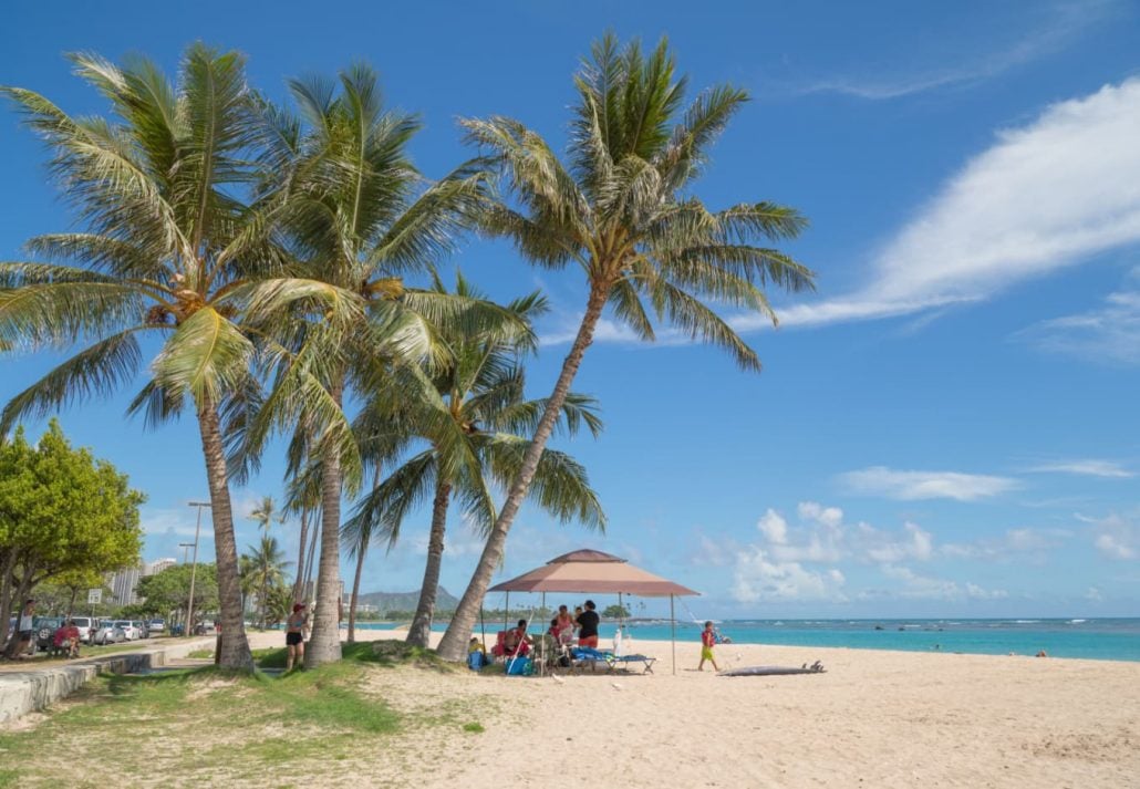 Ala Moana beach park