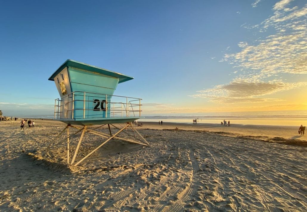 San Diego's Coronado Beach.