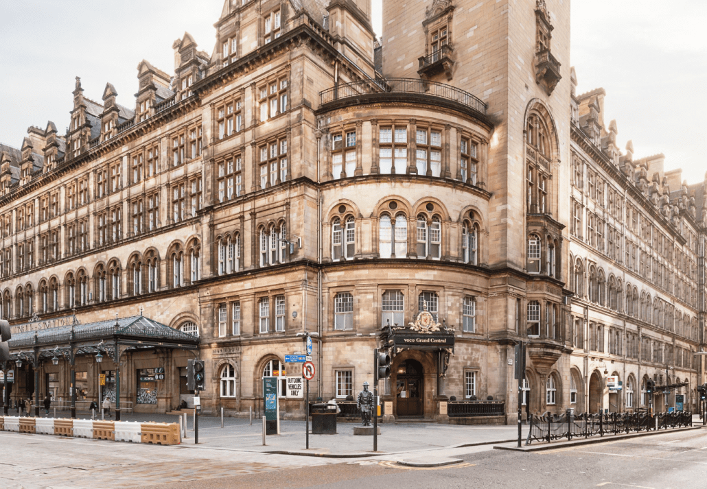 Grand Central Hotel, in Glasgow, Scotland.