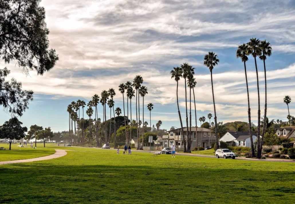 Shoreline Park, Santa Barbara, California.