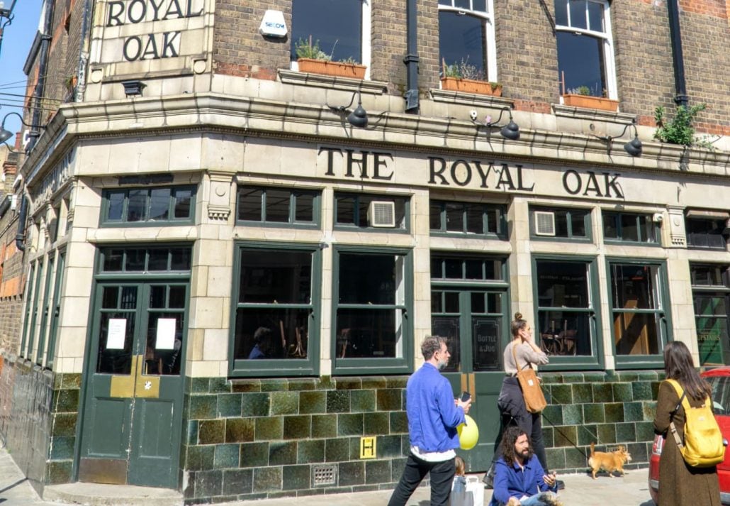 The Royal Oak, in London, UK.