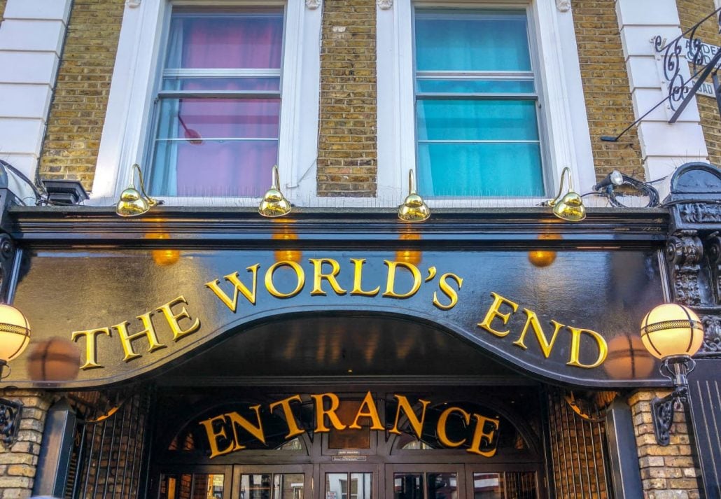 The World's End Pub, in London, UK.