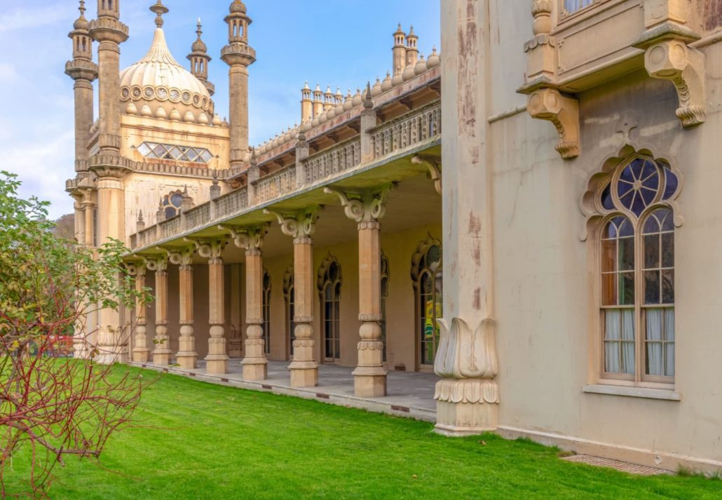 side of the Royal Pavilion