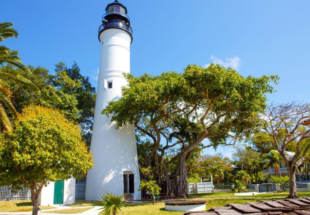 Key West Lighthouse, in Key West, Florida.