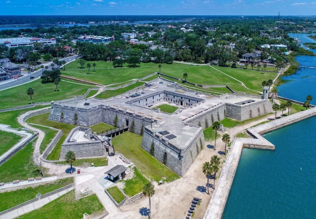Castillo de San Marcos, St.Augustine, Florida.