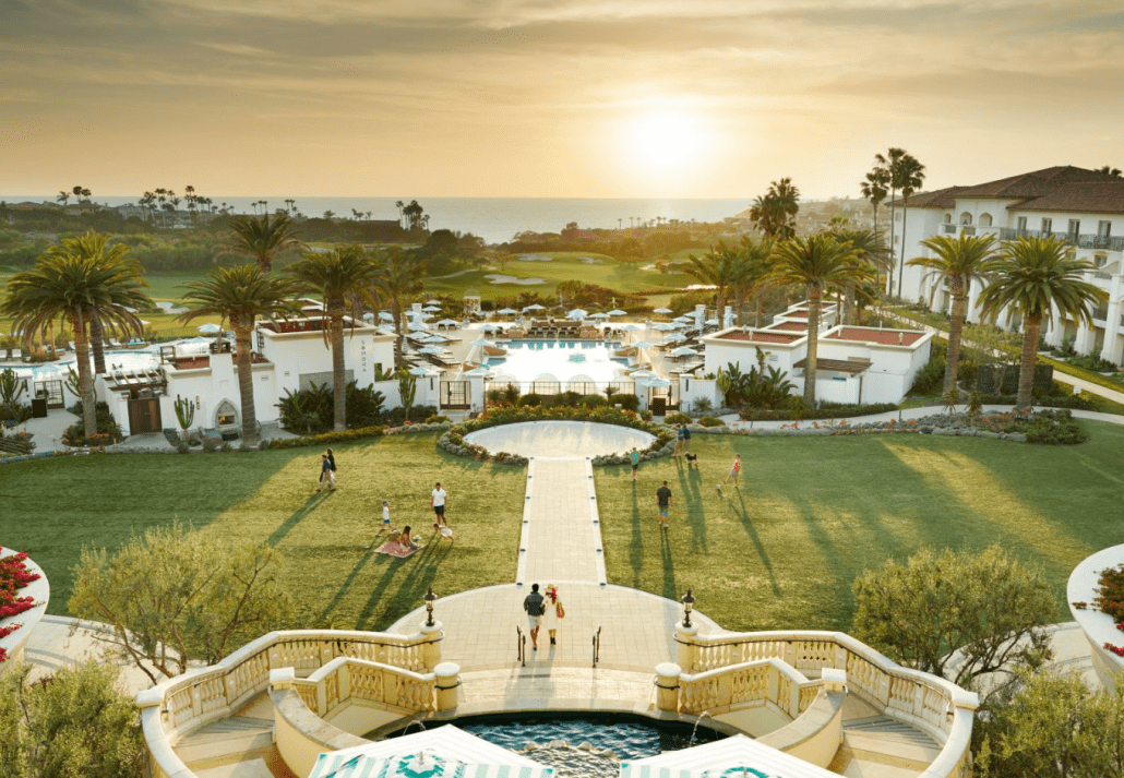 Monarch Beach Resort, Dana Point, in California.