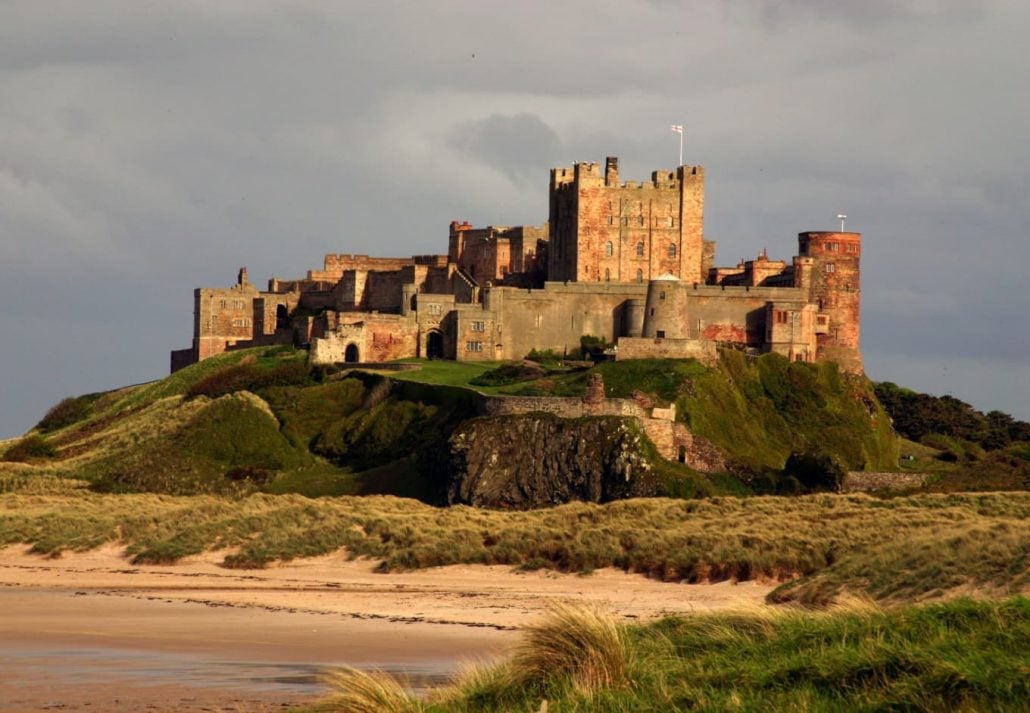 Bamburgh Castle, Bamburgh, England.