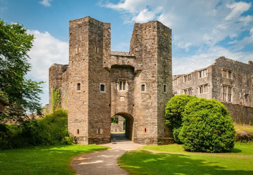 Berry Pomeroy Castle, England.