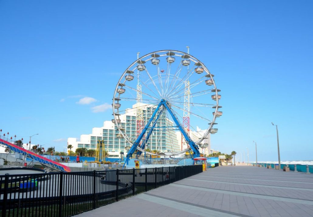 Ferris wheel in Daytona Beach