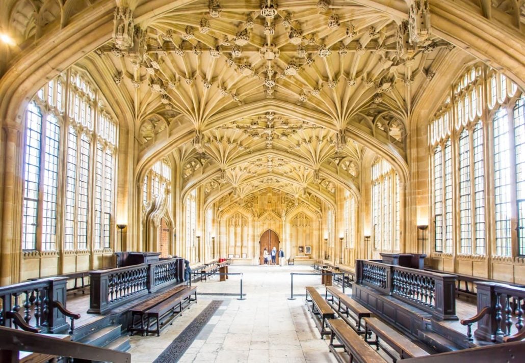 Bodleian Library, Oxford University, Oxford, England.