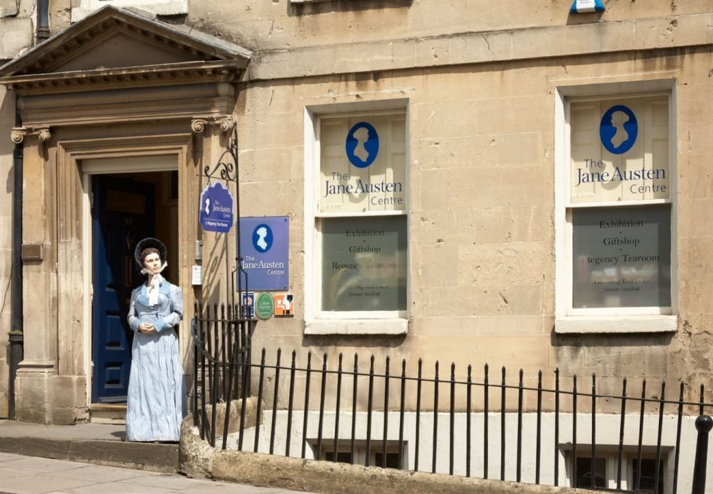 The Jane Austen Centre, in Bath, England.
