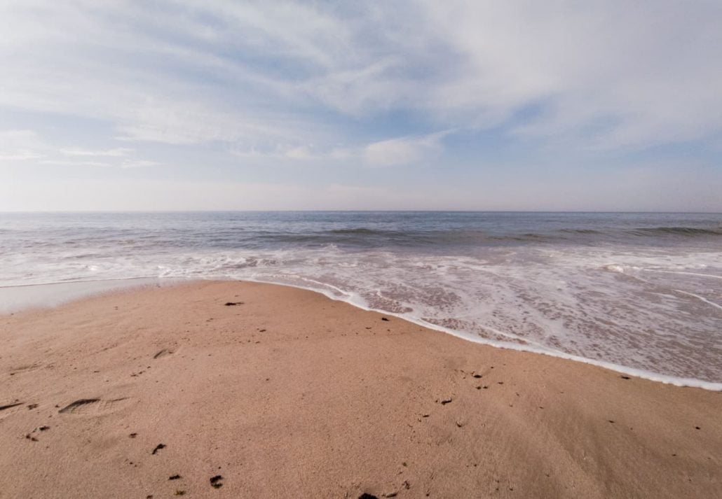 Kirk Park Beach, in Montauk, New York.