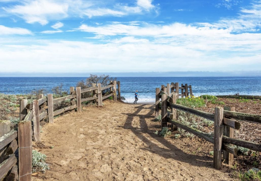 Monterey State Beach, in Monterey, California.