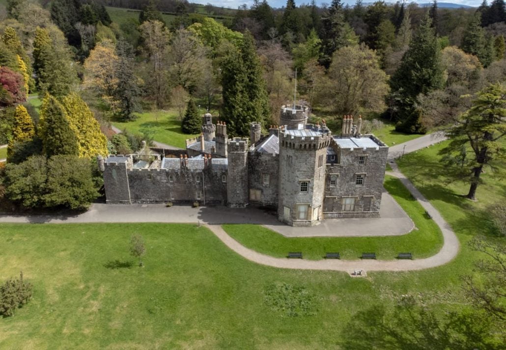 Balloch Castle Country Park, in Scotland, UK.